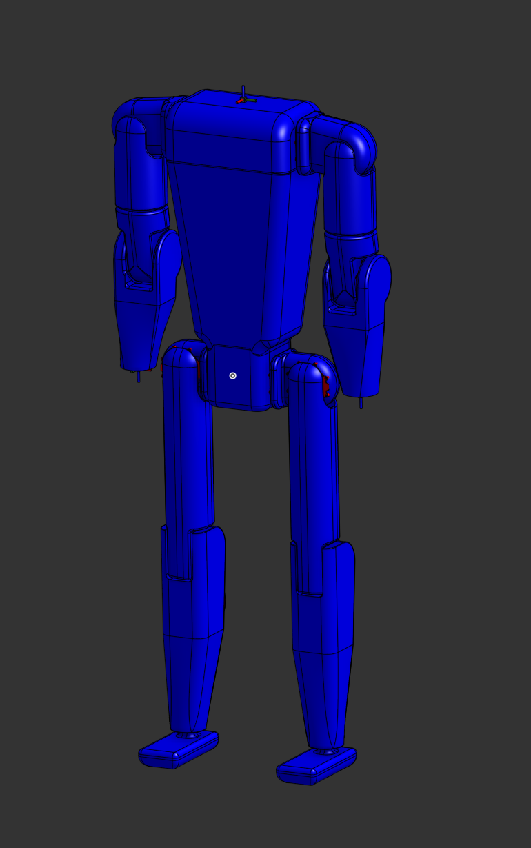 Atom Humanoid front view